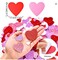 The 524-piece Valentine's Foam Hearts Craft Set includes 500 foam heart stickers and 24 heart-shaped foam crafts for Valentine's Day.